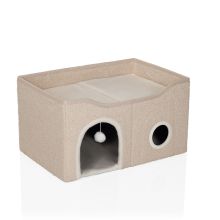 PAWY EB - Grotte pour chat Beige
