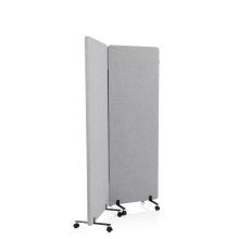 FLEXMIUT | Cloison acoustique | Lot de 2 - Cloison de séparation gris clair