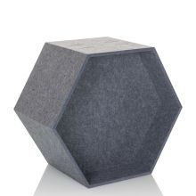 FLEXMIUT STORE B | (H x l) 54,5 x 62,5 cm - Cloison de séparation Gris