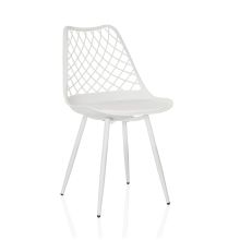 BEGIO S - Chaise d'extérieur Blanc