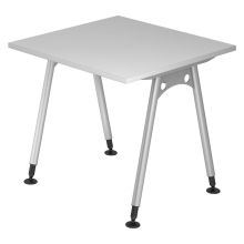 ATOS 8 S | Bureau - Gris 80 x 80 réglable en hauteur