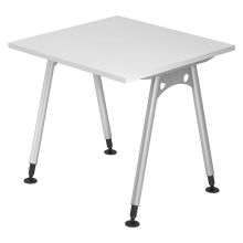 ATOS 8 S | Bureau - Blanc 80 x 80 réglable en hauteur