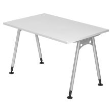 ATOS 12 S | Bureau - Blanc 120 x 80 réglable en hauteur