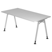ATOS 16 S | Bureau - Gris 160 x 80 réglable en hauteur