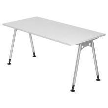 ATOS 16 S | Bureau - Blanc 160 x 80 réglable en hauteur
