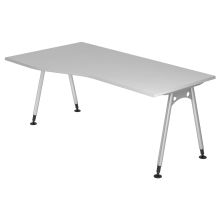 ATOS 18 S | Bureau - Gris 180 x 100 réglable en hauteur