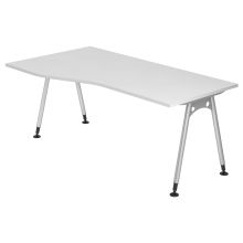 ATOS 18 S | Bureau - Blanc 180 x 100 réglable en hauteur