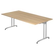 BELA 2E S | Bureau - 200 x 100 Chêne