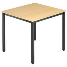 DORAN DQ08 D - Érable 80 x 80 avec tube rectangulaire/noir