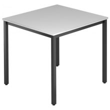 DORAN DQ08 D - Gris 80 x 80 avec tube rectangulaire/noir