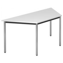 DORAN DRTR C - Blanc 160 x 69 avec tube rond/chrome