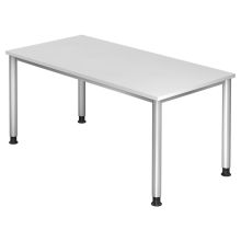 HILO 16 S | Bureau - Blanc 160 x 80 réglable en hauteur