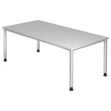 HILO 2E S | Bureau - Gris 200 x 100 réglable en hauteur