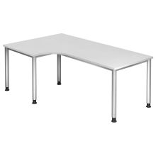 HILO 82 S | Bureau - Blanc 200 x 120 réglable en hauteur