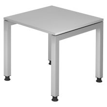 JAVA 8 S | Bureau - Gris 80 x 80 réglable en hauteur