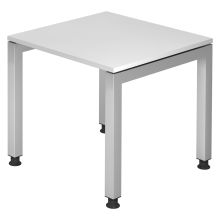 JAVA 8 S | Bureau - Blanc 80 x 80 réglable en hauteur