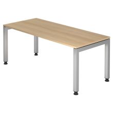 JAVA 19 S | Bureau - 180 x 80 Chêne réglable en hauteur