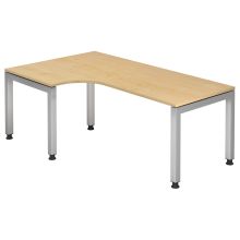 JAVA 82 S | Bureau - Érable 200 x 120 réglable en hauteur