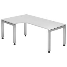 JAVA 82 S | Bureau - Blanc 200 x 120 réglable en hauteur