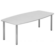 KARAT 22 C - Karat Blanc 220 x 103 avec pied en chrome