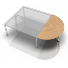 JA60 / JA80 / JA160 - tablette d'extension 160x80 Chêne