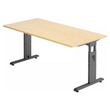 MEGA 16 G | Bureau - 160 x 80 réglable en hauteur Érable/Graphite