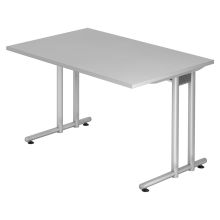NANO 12 S | Bureau - 120 x 80 Gris/Argent