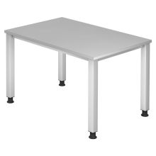 QUEO 12 S | Bureau - Gris 120 x 80 réglable en hauteur
