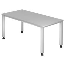 QUEO 16 S | Bureau - Gris 160 x 80 réglable en hauteur