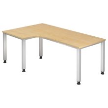 QUEO 82 S | Bureau - Érable 200 x 120 réglable en hauteur