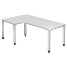 QUEO 82 S | Bureau - Blanc 200 x 120 réglable en hauteur