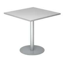 BISTRO F88Q S - Système de tables conférence Gris 80 x 80 argent