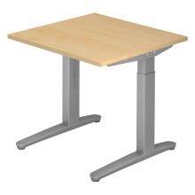XTRA XB 8 SS | Bureau - Érable 80 x 80 réglable en hauteur