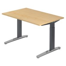 XTRA XB 12 GC | Bureau - Érable 120 x 80 réglable en hauteur