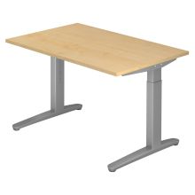XTRA XB 12 SS | Bureau - Érable 120 x 80 réglable en hauteur