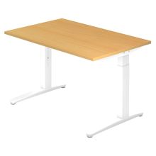 XTRA XB 12 WW | Bureau - Hêtre 120 x 80 réglable en hauteur