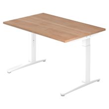 XTRA XB 12 WW | Bureau - 120 x 80 Noyer réglable en hauteur