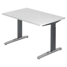 XTRA XB 12 GC | Bureau - Blanc 120 x 80 réglable en hauteur