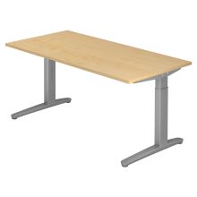 XTRA XB 16 SS | Bureau - Érable 160 x 80 réglable en hauteur