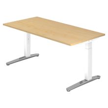XTRA XB 16 WC | Bureau - Érable 160 x 80 réglable en hauteur