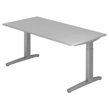XTRA XB 16 SS | Bureau - Gris 160 x 80 réglable en hauteur