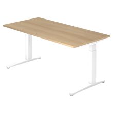 XTRA XB 16 WW | Bureau - 160 x 80 Chêne réglable en hauteur