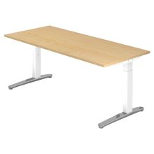 XTRA XB 19 WC | Bureau - Érable 180 x 80 réglable en hauteur