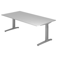 XTRA XB 2E SS | Bureau - Gris 200 x 100 réglable en hauteur