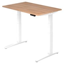 XBHM 12 WW | Bureau - 120 x 80 Noyer réglable en hauteur électriquement