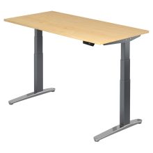 XBHM 16 GC | Bureau - Érable 160 x 80 réglable en hauteur électriquement