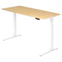 XBHM 19 WW | Bureau - Érable 180 x 80 réglable en hauteur électriquement