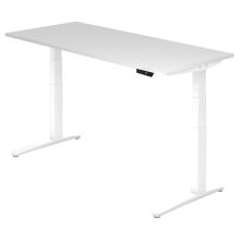 XBHM 19 WW | Bureau - Blanc 180 x 80 réglable en hauteur électriquement