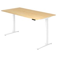 XBHM 2E WW | Bureau - Érable 200 x 100 réglable en hauteur électriquement