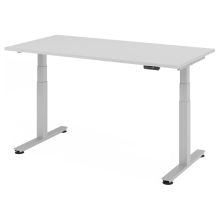 XDSM 16 S | Bureau - Gris 160 x 80 réglable en hauteur électriquement